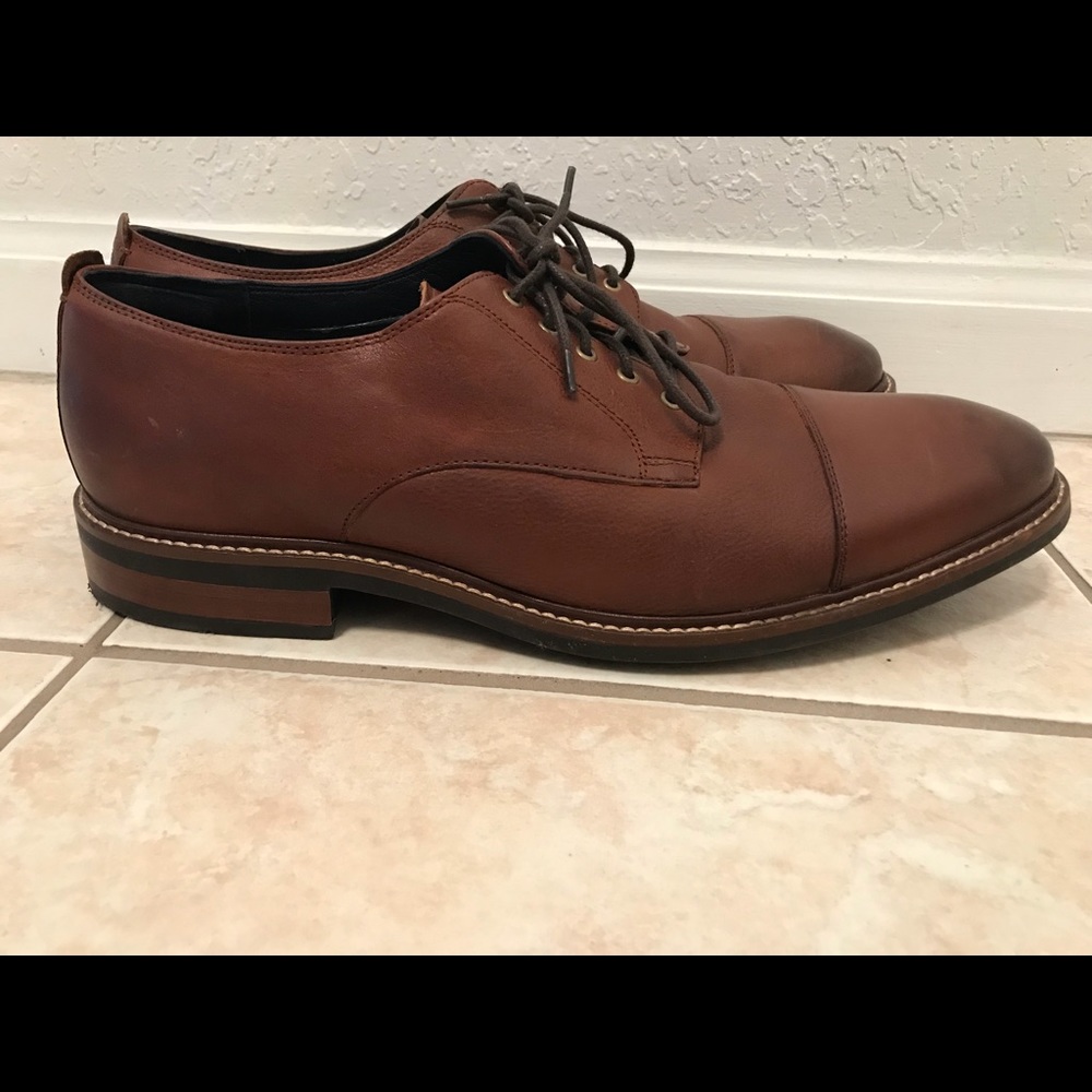 Cole Haan Brown Oxford Men Shoes